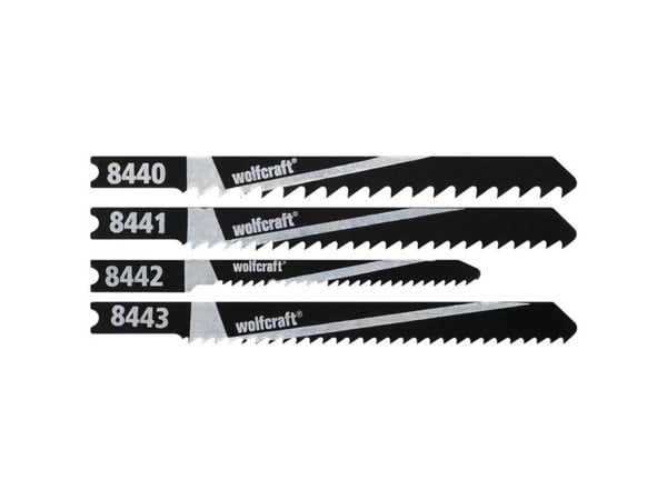 wolfcraft GmbH 8440000, Stikksagblad, Mykt tre, 10 stykker
