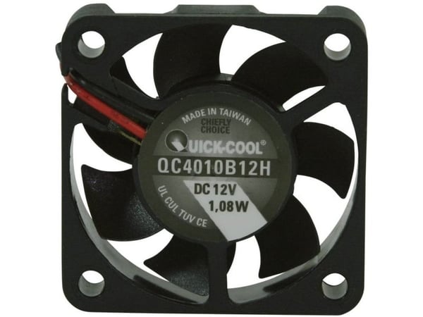 QuickCool QC4010B12H aksialvifte 12 V/DC 12,23 m³/h 40 x 40 x 10 mm
