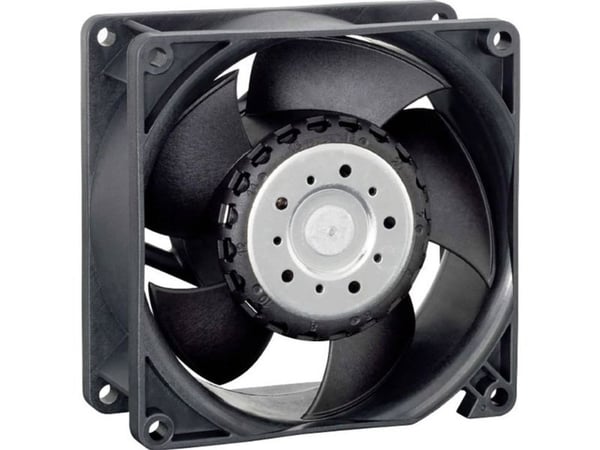 ebm-papst 3214 JH3, Vifte, 9,2 cm, 11000 RPM, 237 m³/t, Sort