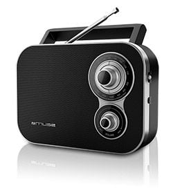 Muse M-051 R, Bærbar, Digitalt, FM, MW, Sort, Rotasjon, 1,5 V