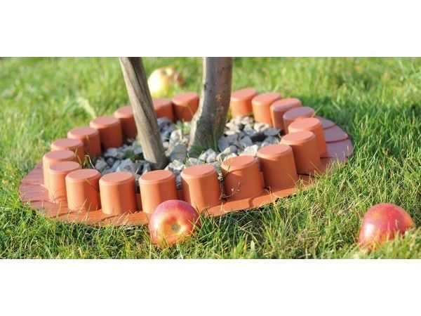 Prosperplast Palisade hageterrakotta 6 cm x 4,05 m (IPAL7-R624)