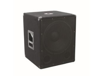 Omnitronic BX-1550, 400 W, passiv subwoofer, 20 - 300 Hz, 97 dB, 8 ohm (O), 38 cm