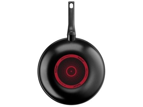 Tefal Simply Clean B5671953, Rund, Wok-/stekepanne, Svart, Titan, Aluminium, 3,6 l