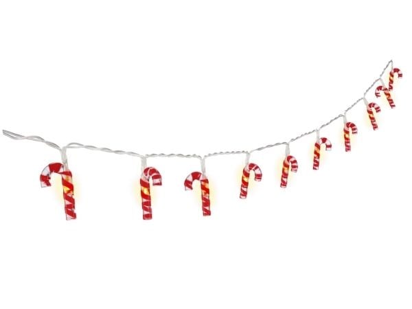 Goobay 58117, Fe lys, Rød, Gjennomsiktig, Plast, Polyvinylklorid (PVC), IP20, 10 ampuller, LED