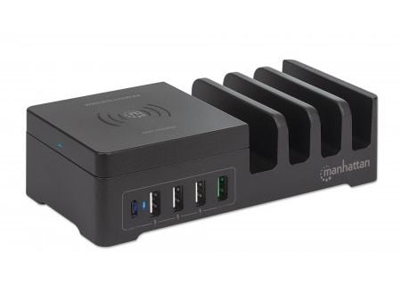 Manhattan 102230, Sort, CE FCC WEEE ETL, 100 - 240 V, 1 A, 169 mm, 83 mm
