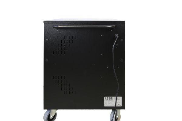 LEBA NoteCart Flex Extended 16 - Vogn (kun lading) - for 16 nettbrett / notebook-er - låsbar - skjermstørrelse: inntil 15" - utgang: AC 230 V