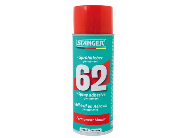 Stanger 100062, Væske, Spraylim, 400 ml, Stoff, Lær, Metall, Papir, Plast, Polystyrene foam, -97 °C, 0,64 g/cm³