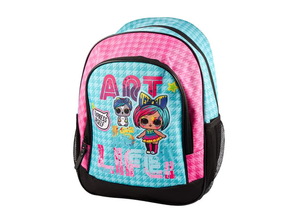 LEGO L.O.L. Surprise! Art is Life Medi Backpack with front zip pocket (10 liters)