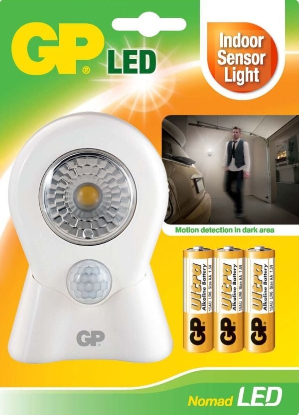 GP Lighting Nomad LED-lampe med bevegelsessensor 810NOMAD