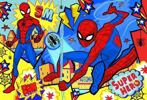 Clementoni SuperColor - Spindelmannen (Marvel) - pussel - 24 delar