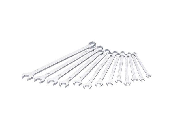 HAZET 600LG/13, 10,11,12,13,14,15,16,17,18,19,21,22,24 mm, Kromfarget, Kromfarget, Tyskland, 13 stykker