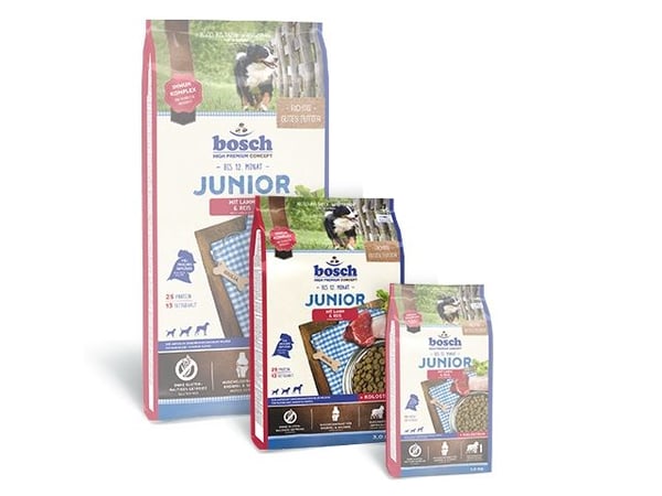 Torrfoder för hund – Bosch 15030 Junior Eriena & ris, 3 kg