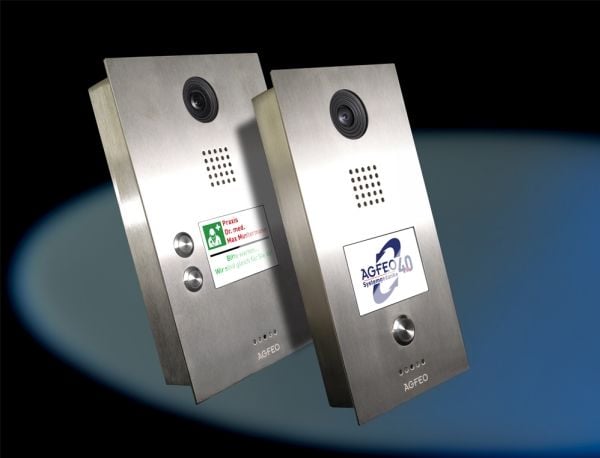 AGFEO IP-Video TFE 2, 8,89 cm (3.5"), TFT, 480 x 320 piksler, 1280 x 720 piksler, G.711, Rustfritt stål