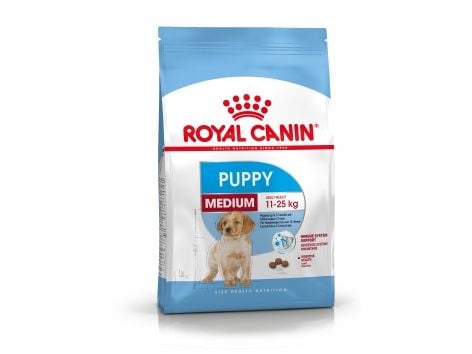 Royal Canin Medium Puppy, Valp, Mais, Fjærfe, 4 kg