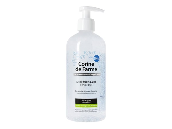 Corine de Farme 040647, Kvinner, 500 ml, Universell, Rensende, Rensende, 1 stykker, Pumpe flaske