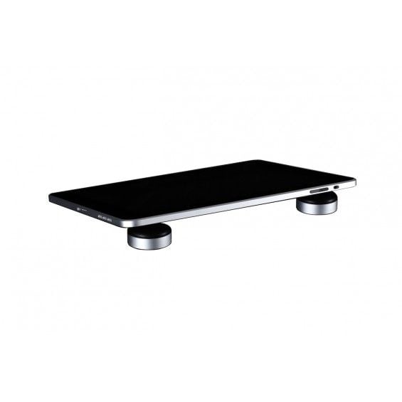 JustMobile Lazy Couch, Alumiini, 40 x 40 x 35 mm