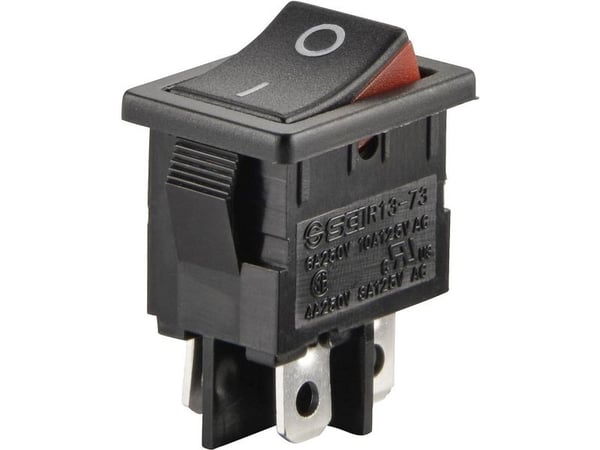 TRU COMPONENTS 1587540 Keinukytkin TC-R13-73A2-02 250 V/AC 6 A 2 x Off/On Klikkaava 1 kpl TRU COMPONENTS 1587540 Keinukytkin TC-R13-73A2-02 250 V/AC 6 A 2 x Off/On Klikkaava 1 kpl