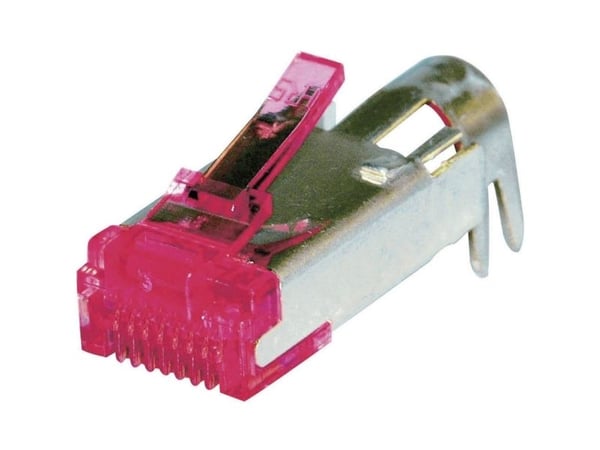 Hirose Electronic TM21P-TM-88P(60) RJ45-stikforbindelse KAT6 og tilbehør, TM21 TM21SZ Stik, lige Poltal: 8P8C Sølv 1 stk