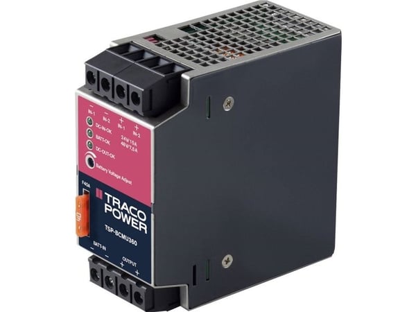 TracoPower TSP-BCMU360 DIN-kiskoon asennettava redundanssimoduuli (DIN-kisko) 15000 mA 360 W Lähtöjen määrä:1 x Sisältö 1 kpl