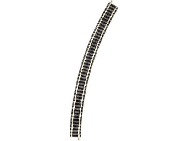 Fleischmann piccolo 9130 N (med ballast), buet spor 396,4 mm, 30°