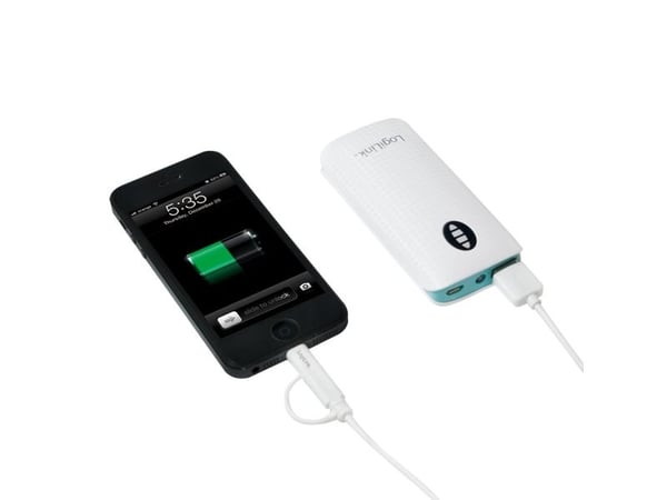 LogiLink CU0118, 1 m, Micro-USB A, USB A, Hvit