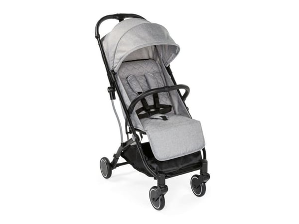 Chicco Trolley Me, Verhokatos, Kevyet lastenrattaat, Ei sukupuolirajoitusta, Kokoontaitettava, Musta, Harmaa