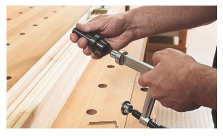 BESSEY TW16AW20, Werkbank adapter, Svart, 16 mm, 16 mm, 340 g, 1 styck