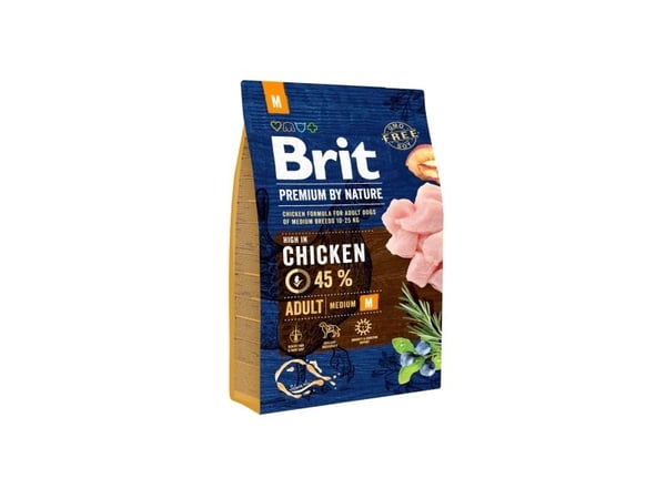Brit 8595602526369, Voksen, Alle hunderaser, Medium (11 - 25 kg), Kylling