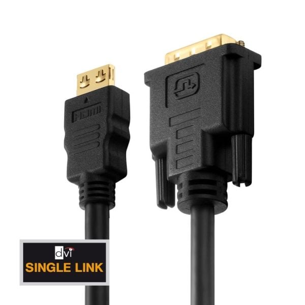 PureLink PI3000-030, 3 m, HDMI-tyyppi A (vakio), DVI-D, Uros, Uros, Suora
