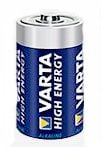 Varta High Energy - Batteri 2 x D - Alkalisk