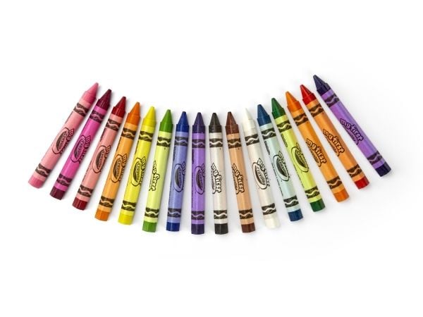 Crayola 52-016T, 16 stykker, Multi, Flerfarget, Trekant, Voks, 1 år