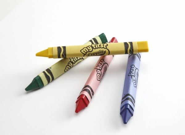Crayola 52-016T, 16 stykker, Multi, Flerfarget, Trekant, Voks, 1 år