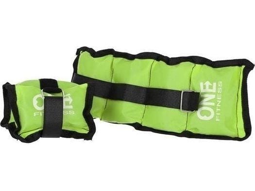 One Fitness Vekter WW01 Grønn 2x 0,7 kg