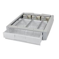 Ergotron StyleView Supplemental Storage Drawer, Single - Lagringsboks - gråhvit - vognmonterbar