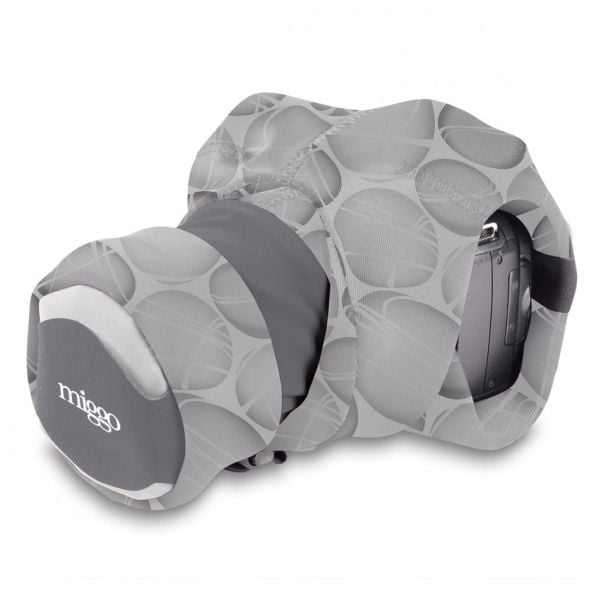 miggo Grip & Wrap, Digitalt kamera, Spandex, Neopren, Grå, DSLR, 41 cm, 140 mm