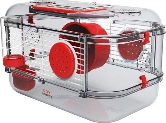 Zolux RODY3 MINI gnagerbur rød (206011)