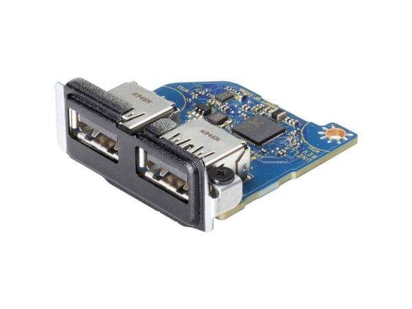 HP Flex IO V2 Card - 2 x USB 3.1 Gen1-port - for EliteDesk 800 G6, 805 G6; ProDesk 400 G6 (mini desktop), 400 G7, 405 G6, 600 G6; Workstation Z1 G6...