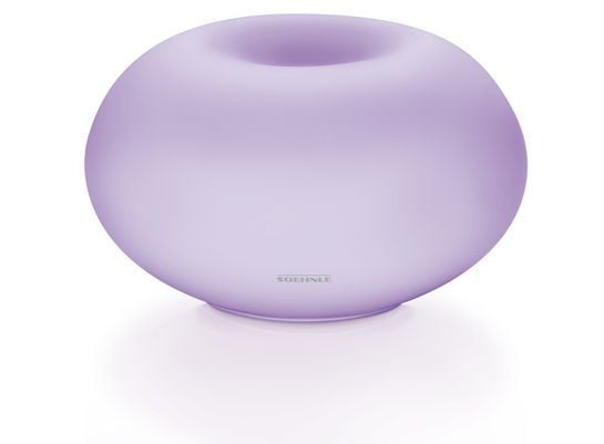 Soehnle Milano Plus, Elektrisk aromalampe, Glass, Translucent, Oval, Bord, 6 timer