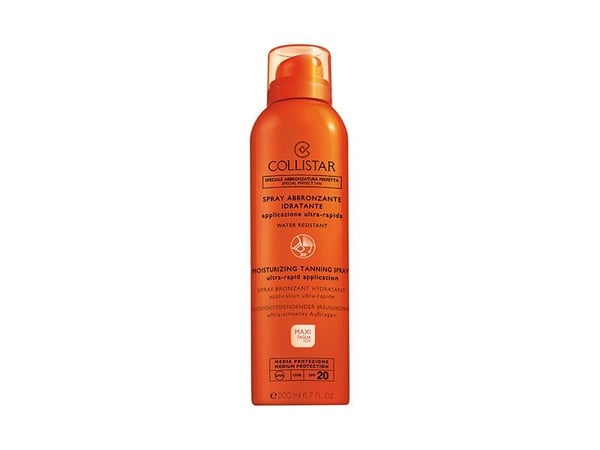 COLLISTAR MOISTURIZING TANNING SPRAY ULTRA RAPID APPLICATION SPF 20 200ML