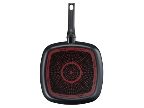 Tefal Simply Clean B5674053, firkant, Grillpanne, Sort, Titan, Aluminium, Thermo-Spot