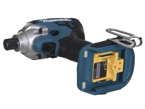 Makita DTD156Z, Iskuruuvain, Pistoolikahva, 1/4", Musta, Sininen, 2500 RPM, 155 Nm - SOLO