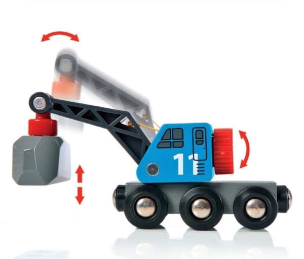 BRIO 33210 Rail & Road Loading Set