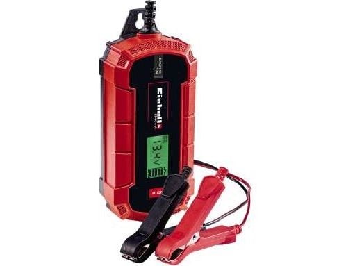 Einhell CE-BC 4 M, 12 V, 220 - 240 V, 50 Hz, LCD, IP65, Sort, Rød