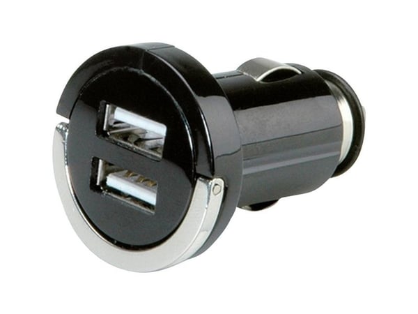 Value USB Car Charger, 2 Port, 10W