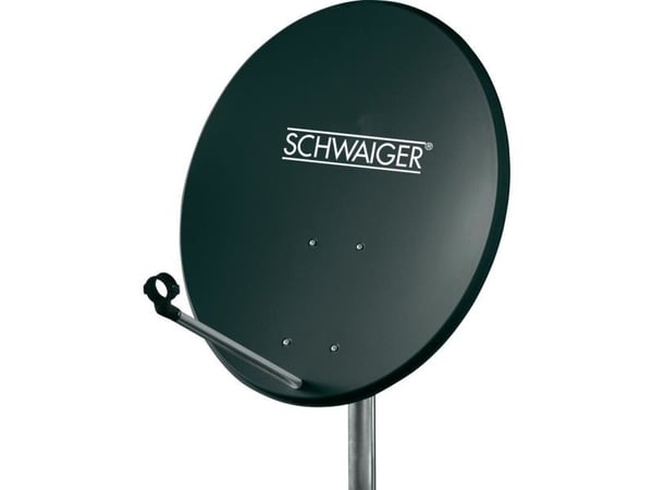 Schwaiger SPI550, 35,2 dBi, Anthracit, Aluminium, Plast, Stål, 55 cm, 550 mm, 620 mm
