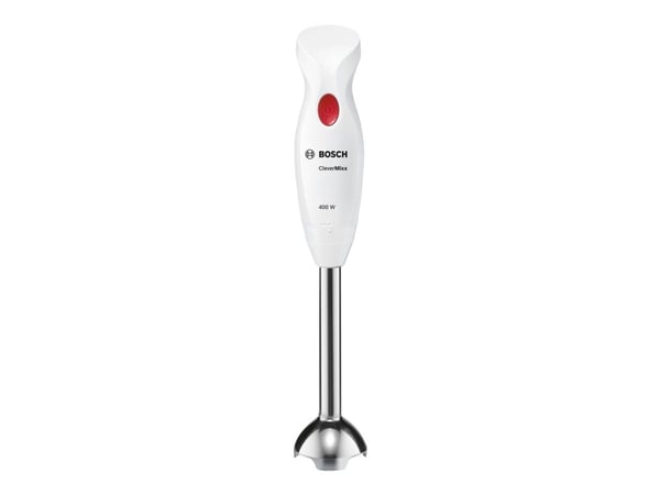 Bosch CleverMixx MSM24500 - Håndmikser - 400 W - hvit/rød