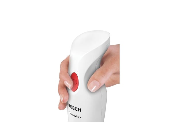 Bosch CleverMixx MSM24500 - Håndmikser - 400 W - hvit/rød