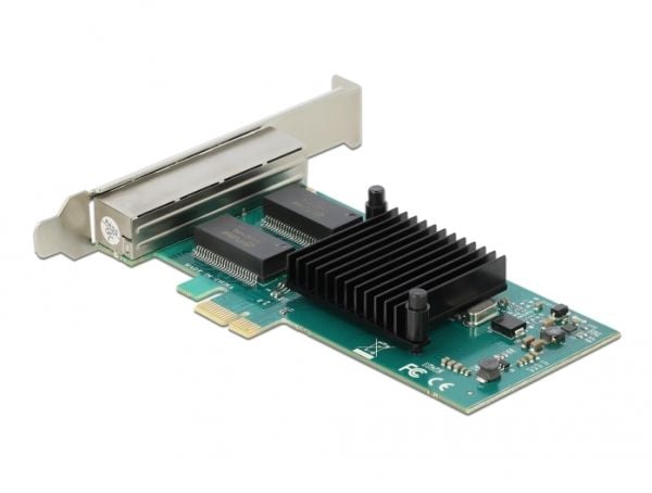 DeLOCK 88504, Intern, Koblet med ledninger (ikke trådløs), PCI Express, Ethernet, 4000 Mbit/s