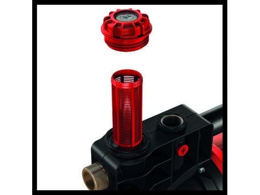 Einhell GE-WW 1145 ECO, 1100 W, AC, 4,8 stang, 4500 l/t, Sort, Rød