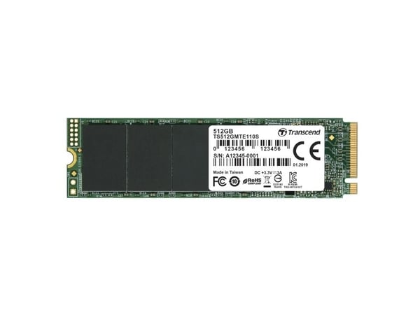 Transcend 110S, 512 GB, M.2, 1700 MB/s